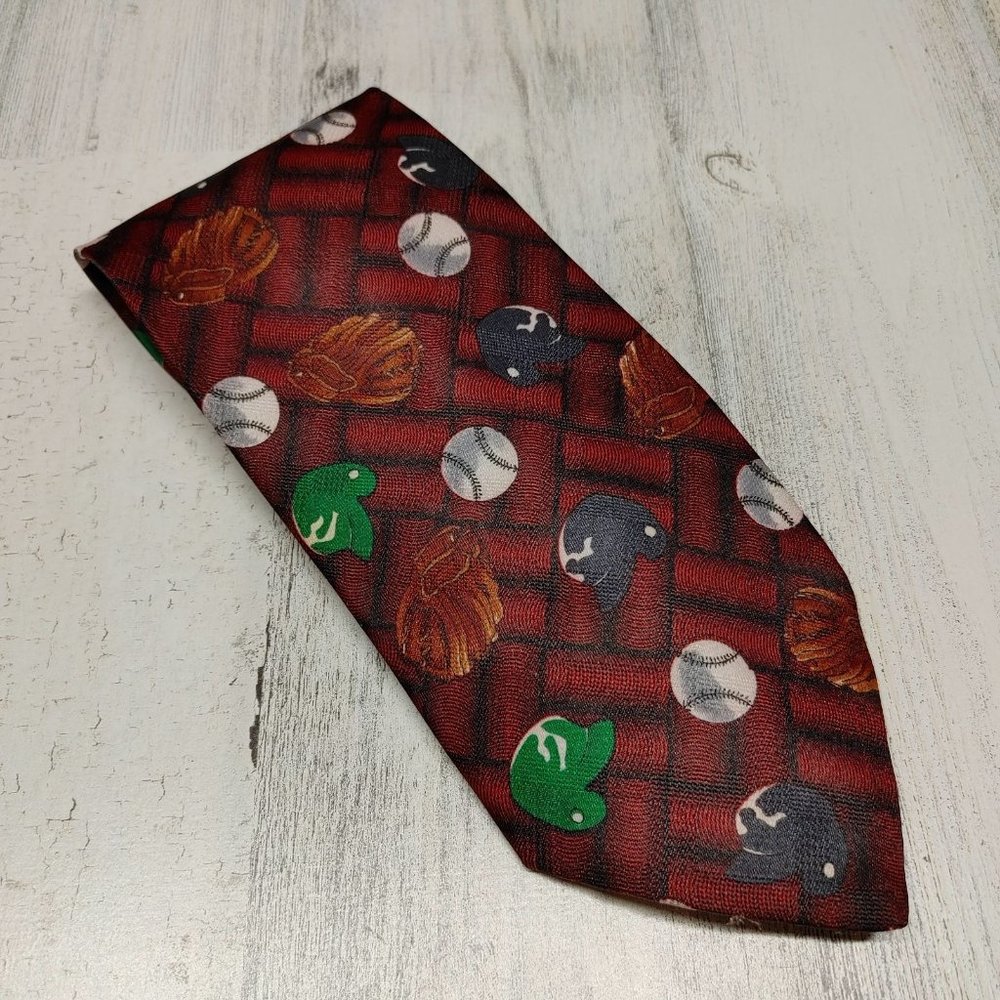 Baseball Sports Men's Tie Puritan Special Edition